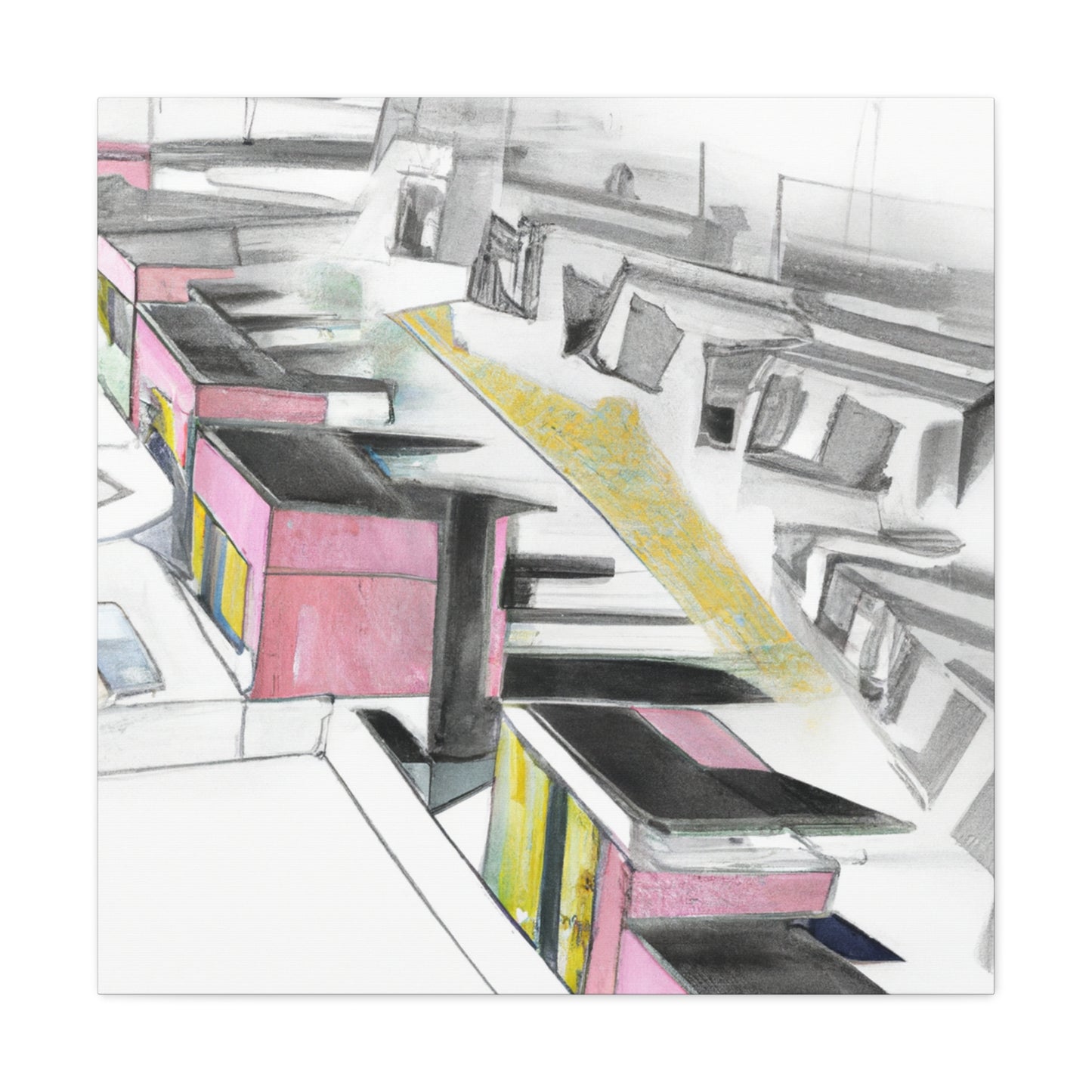 Low and Behold- Canvas - Architectural
