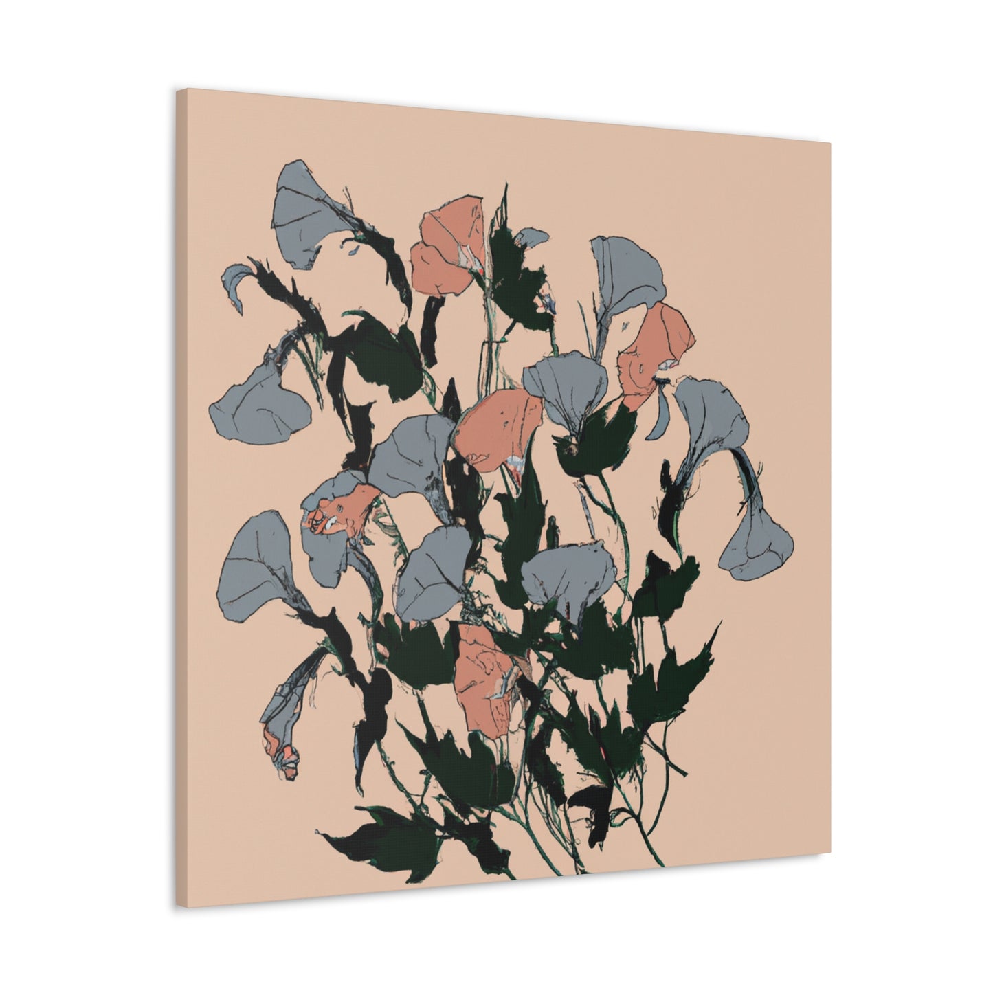 Petunia Petals - Floral - Canvas
