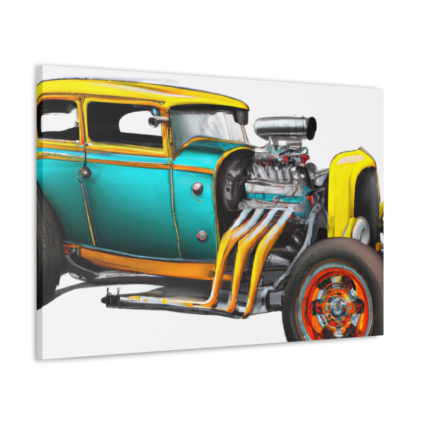 Hot Rod Junker - Automobile - Canvas