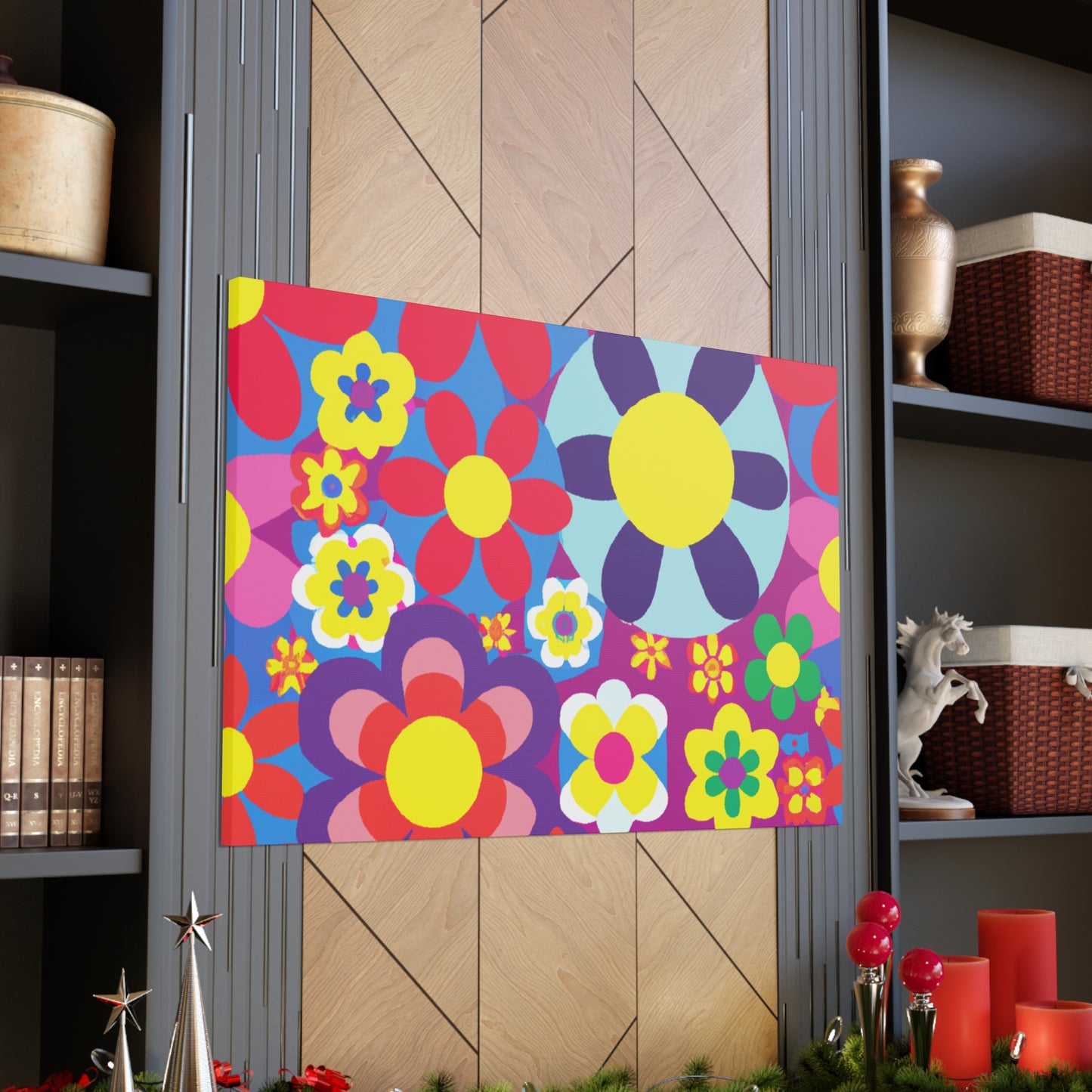 Petal-Powered: The Miracle of Pollination - Floral Canvas