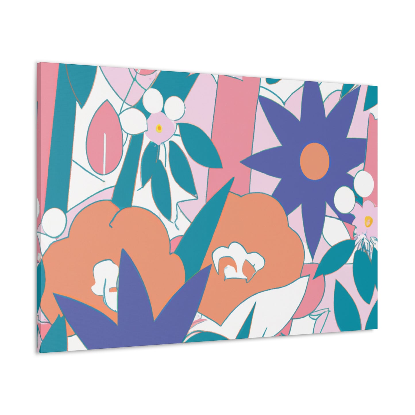 Blissful Bloom - Floral - Canvas