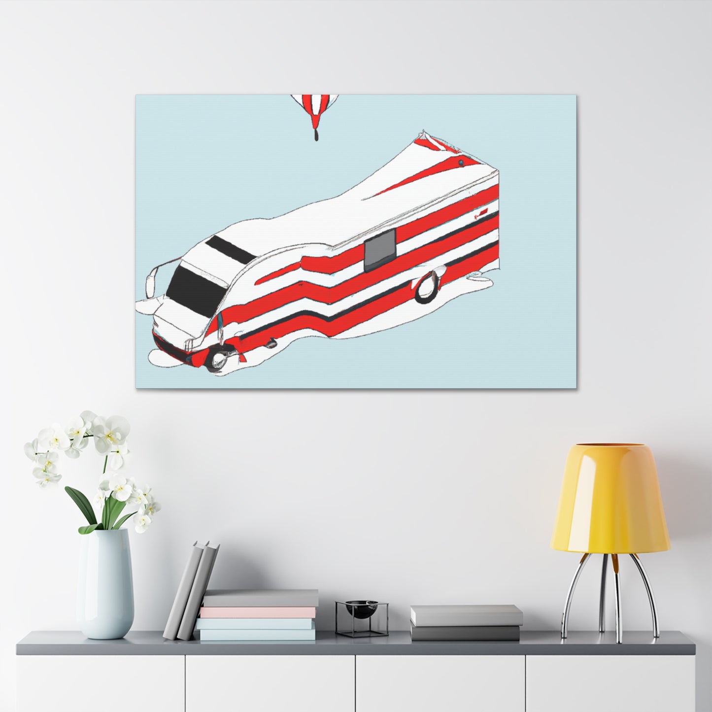 Aerial Observation - Minimalism - Canvas