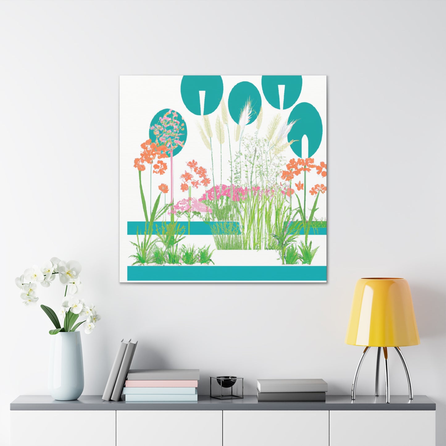 Garden Haven - Landscape - Canvas