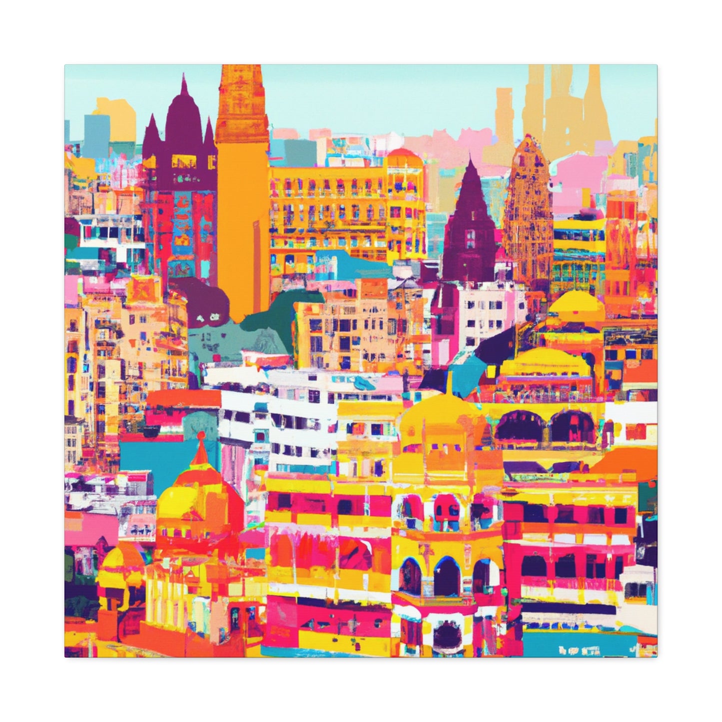 Mumbai Magic - Destination India - Canvas