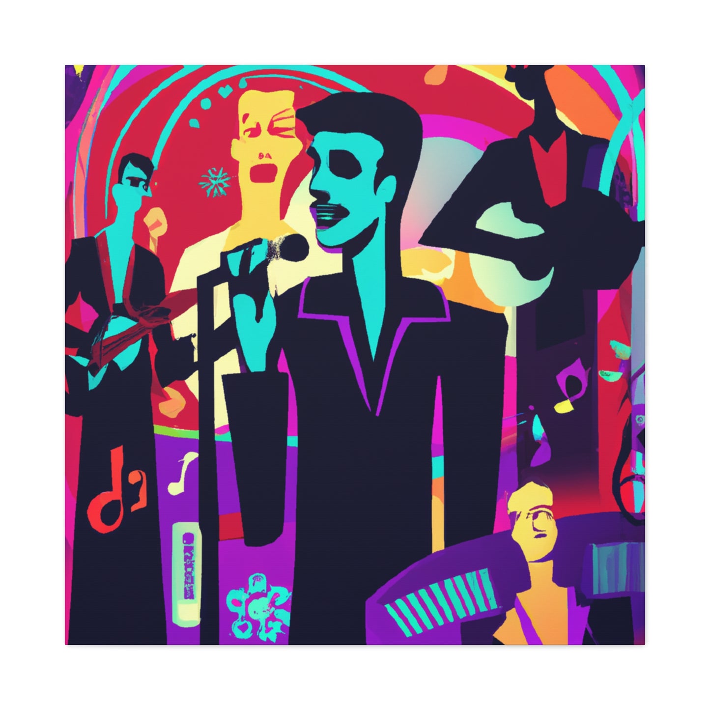 Voodoo Ragdoll - Retro Music - Canvas