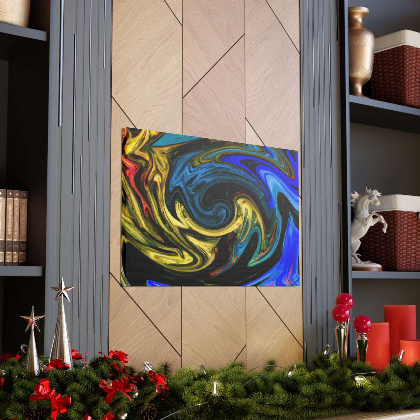 Johannes Metalswirl - Canvas- Abstract