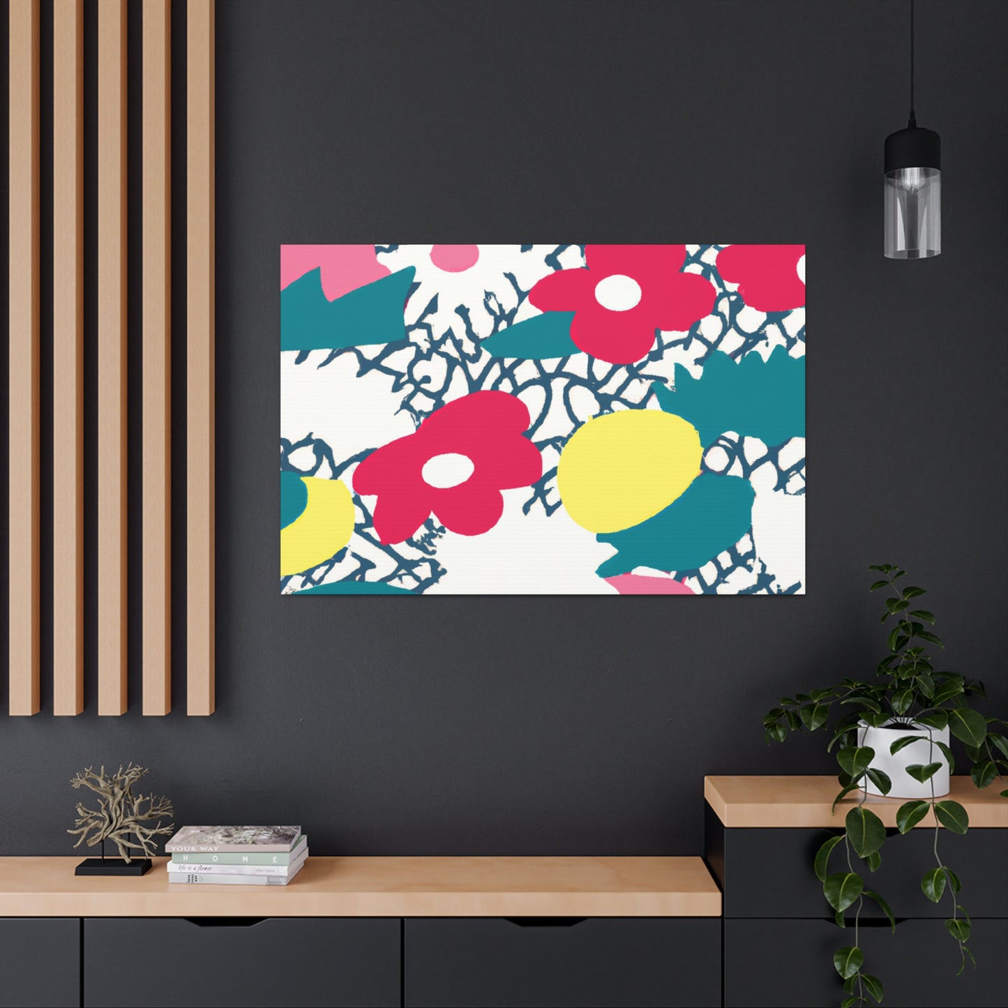 Petalfall - Floral Canvas