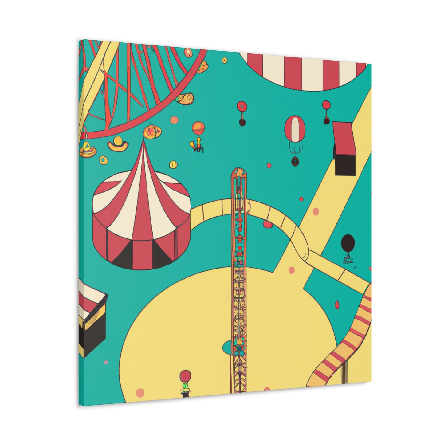 Wonderlandia - Amusement - Canvas