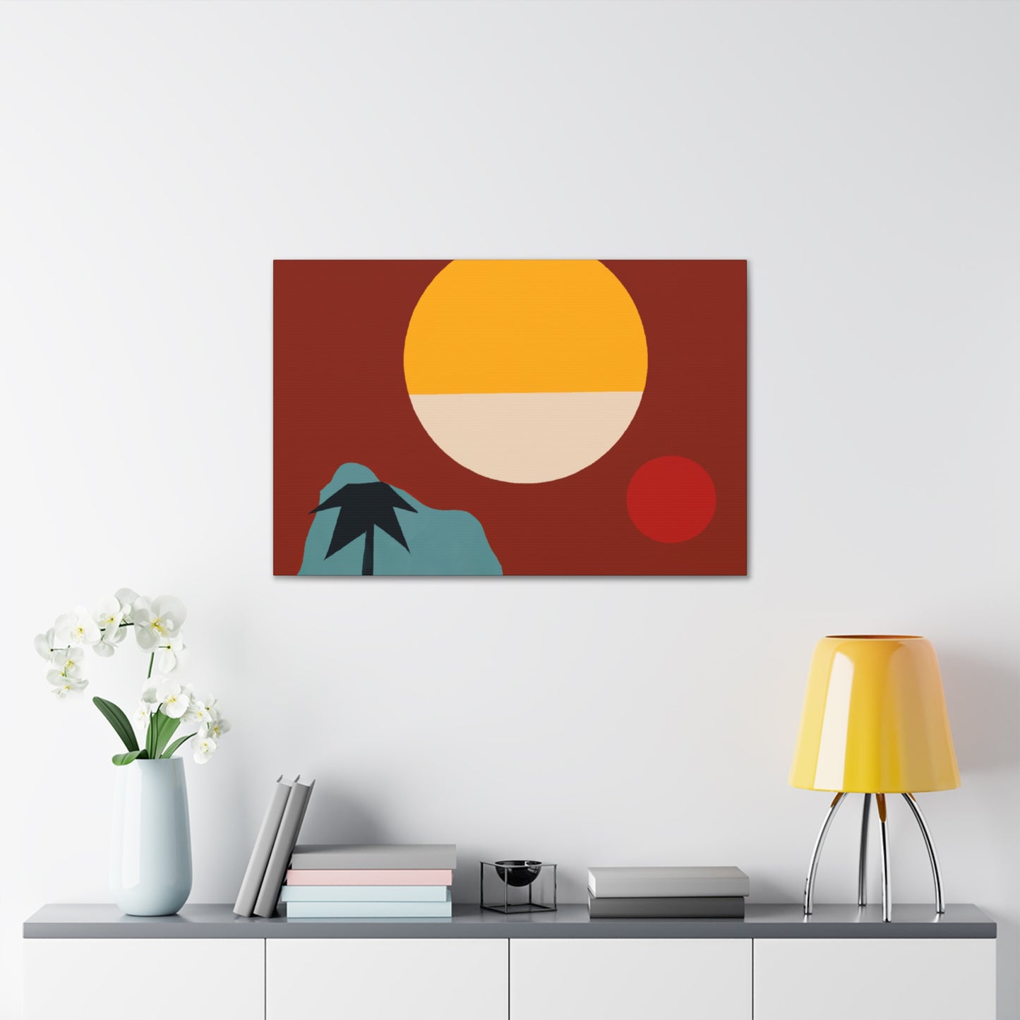 Southern Escapade - Midcentury - Canvas