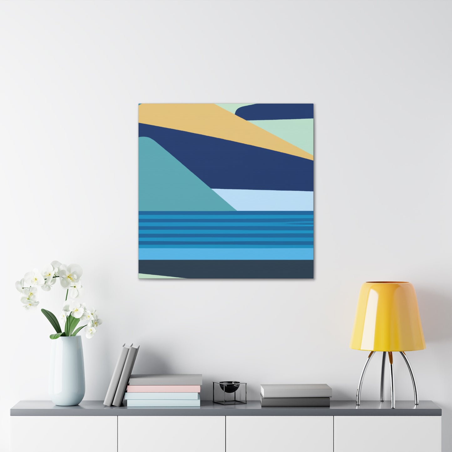 Sleek Design - Midcentury Canvas