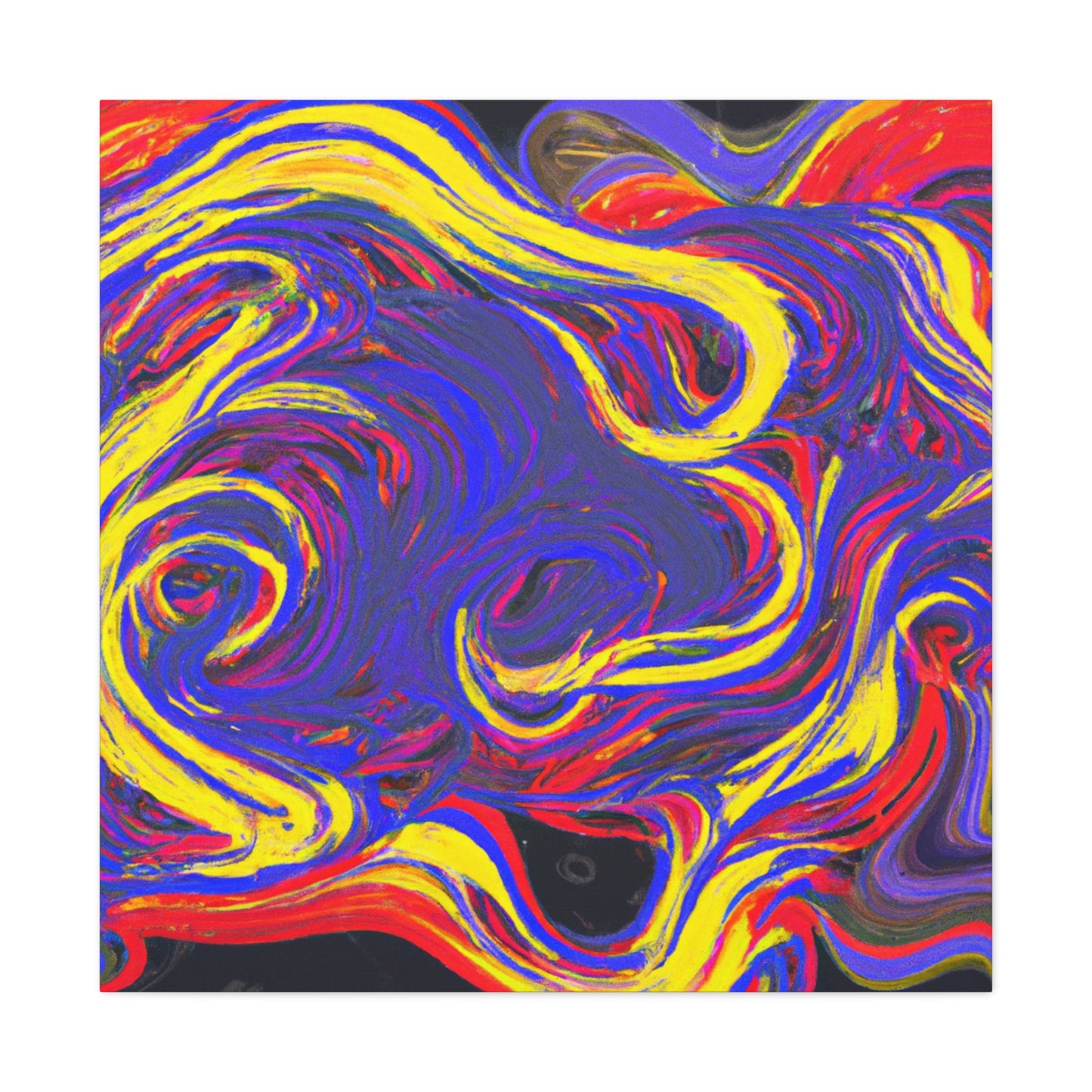 Viridescent Nectar - Abstract - Canvas