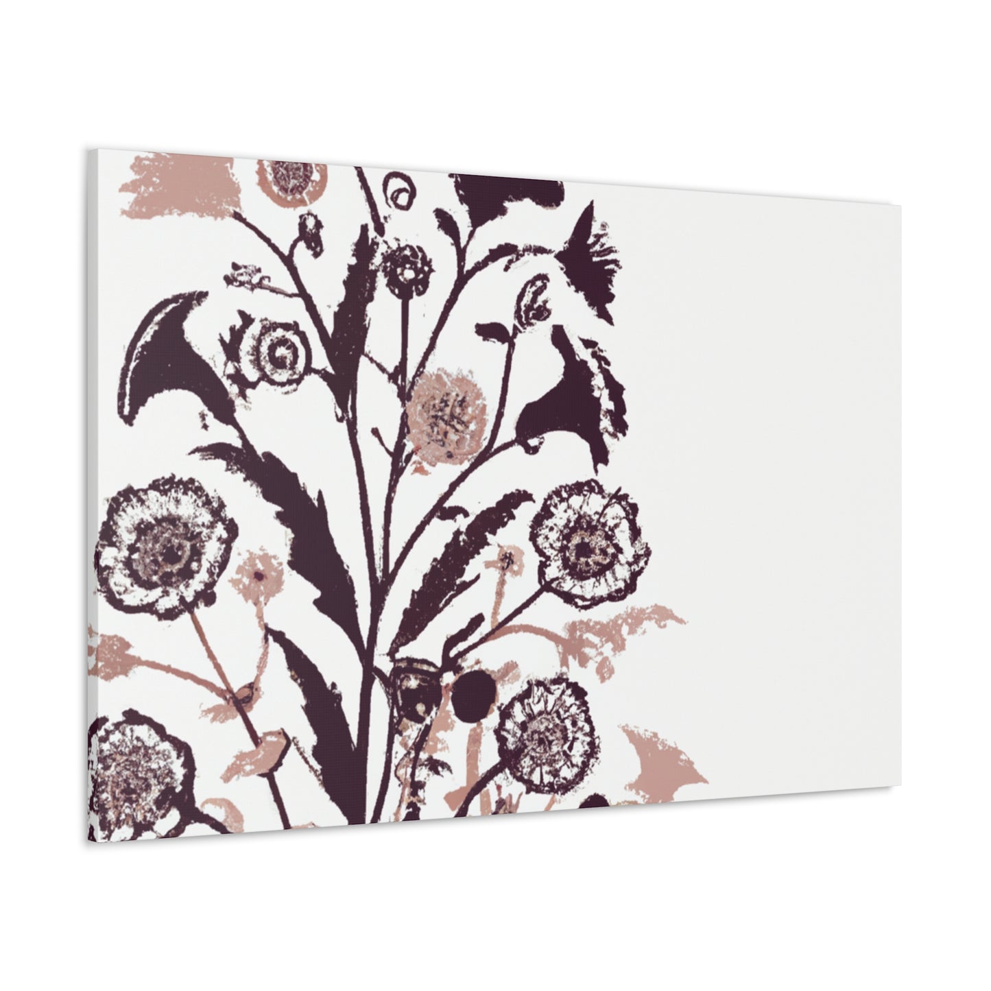 Fleuroscent - Floral - Canvas