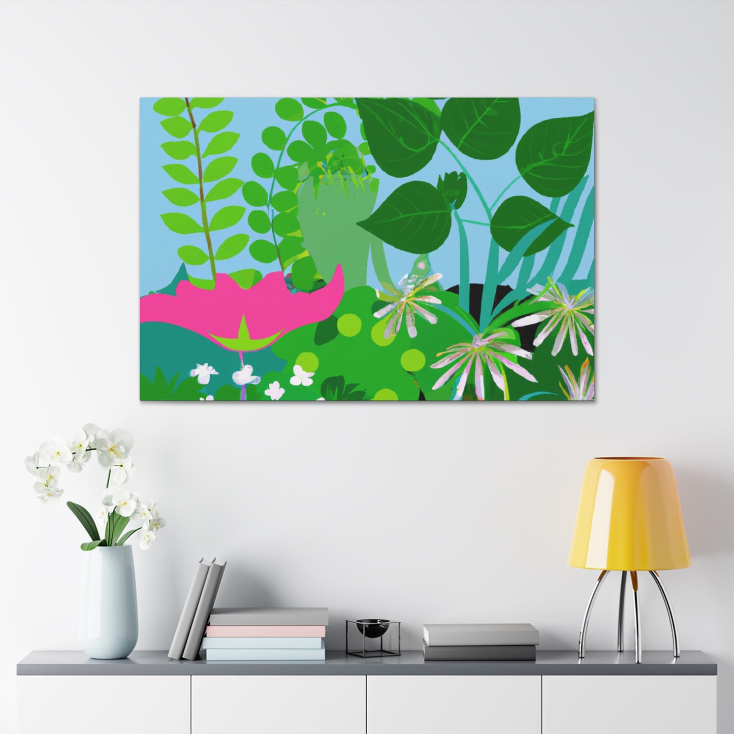Gardenia Oasis - Landscape - Canvas