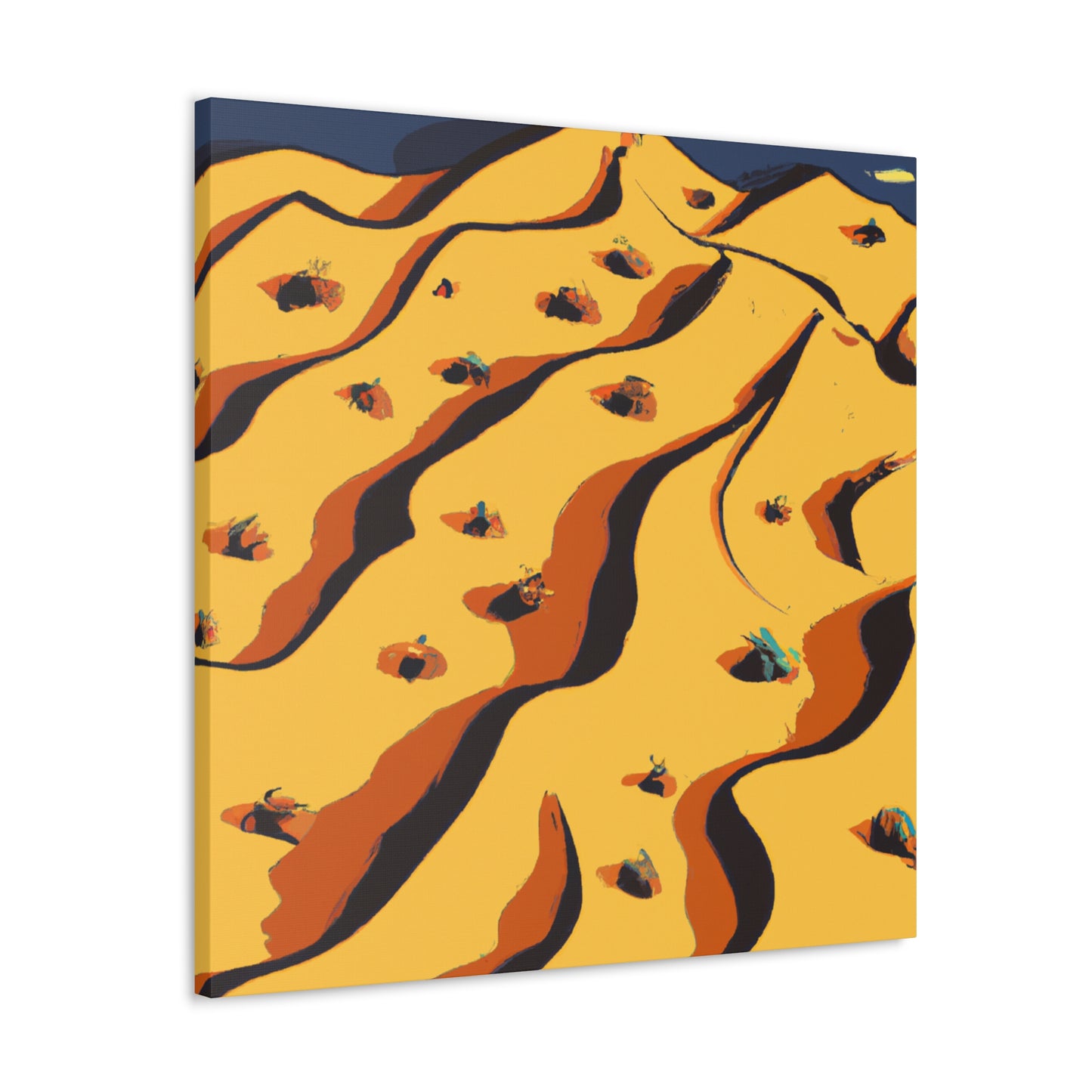 Time Sandy Keeper - Vintage Contemporary - Desert Canvas