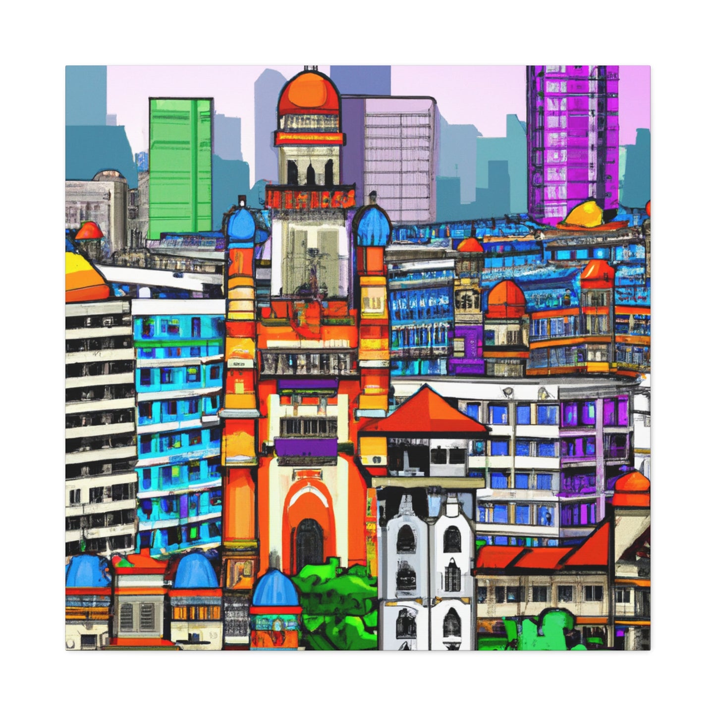 Udaipur - Destination India - Canvas