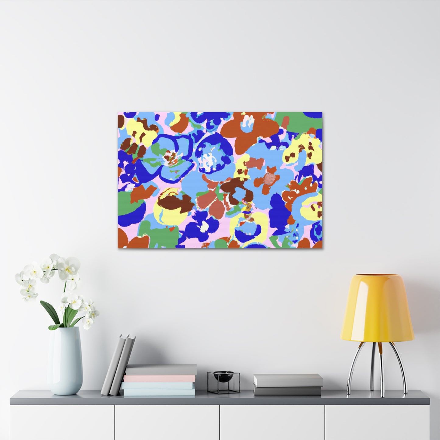 Serene Petals - Floral Canvas