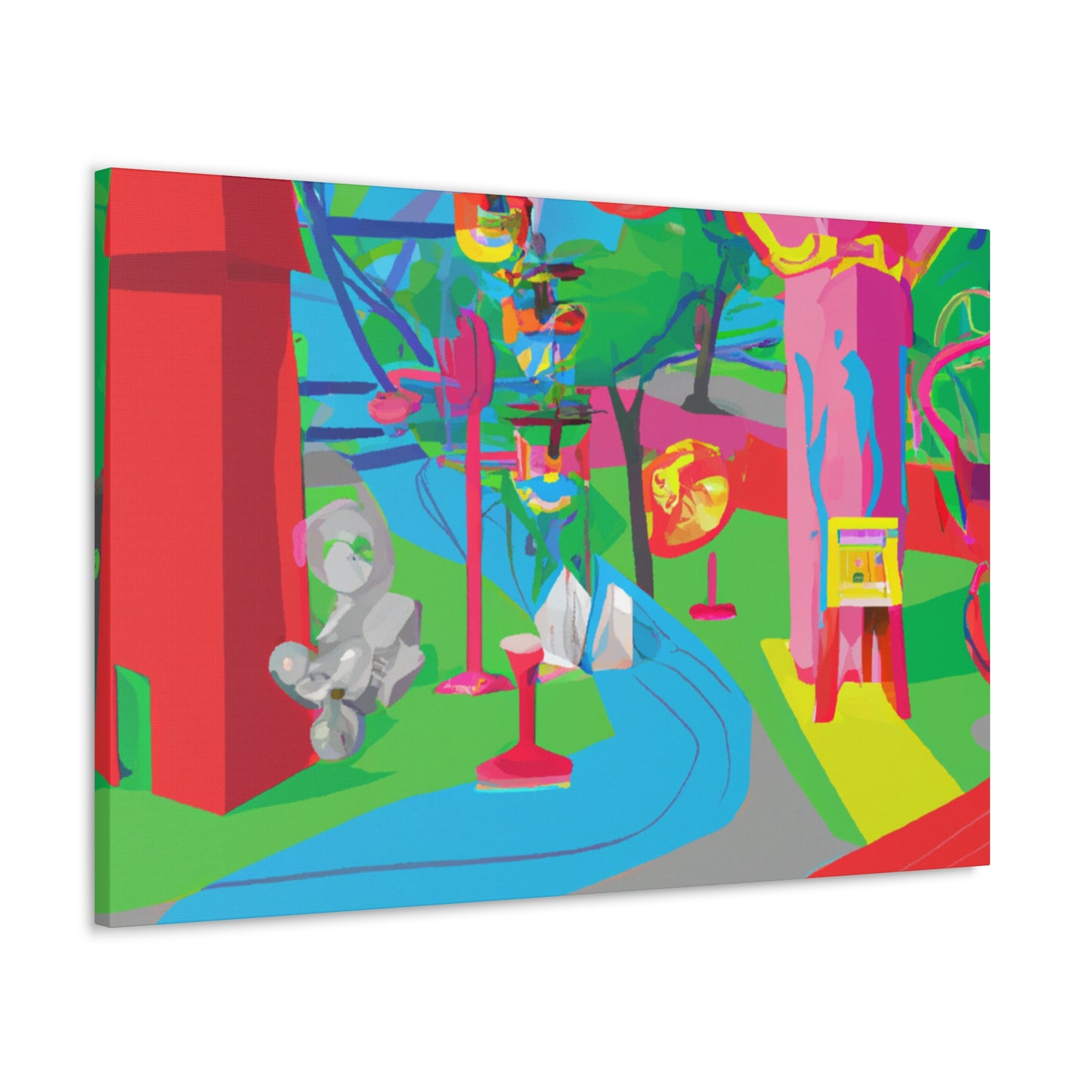 Tiki Time-Amusement - Canvas