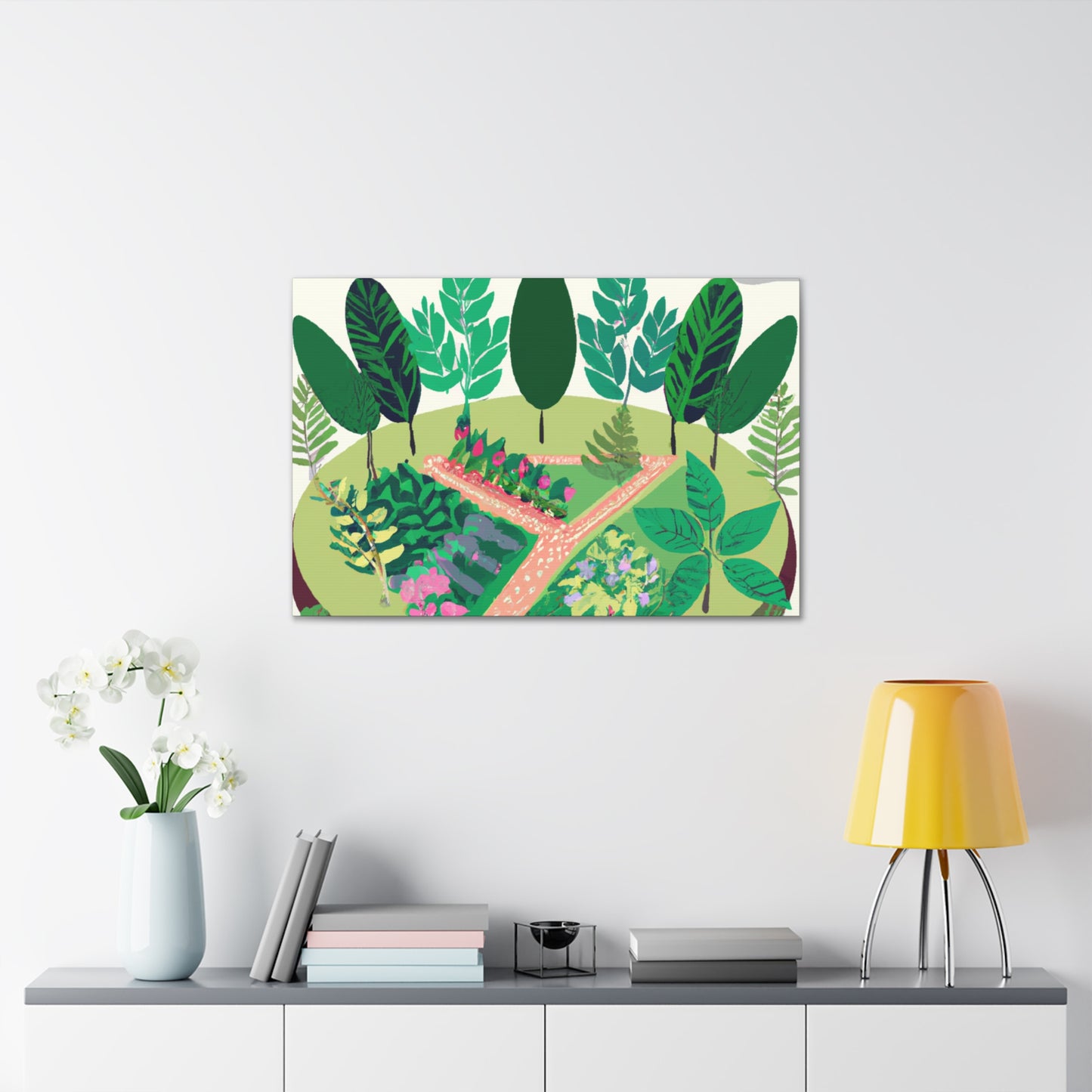 Gardenscape-Landscape - Canvas