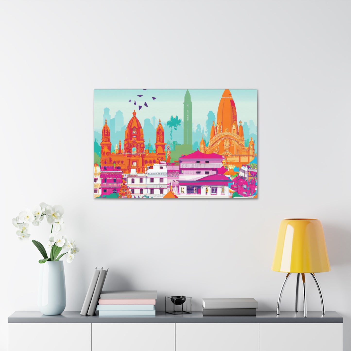 Taj Mahal - Destination India - Canvas