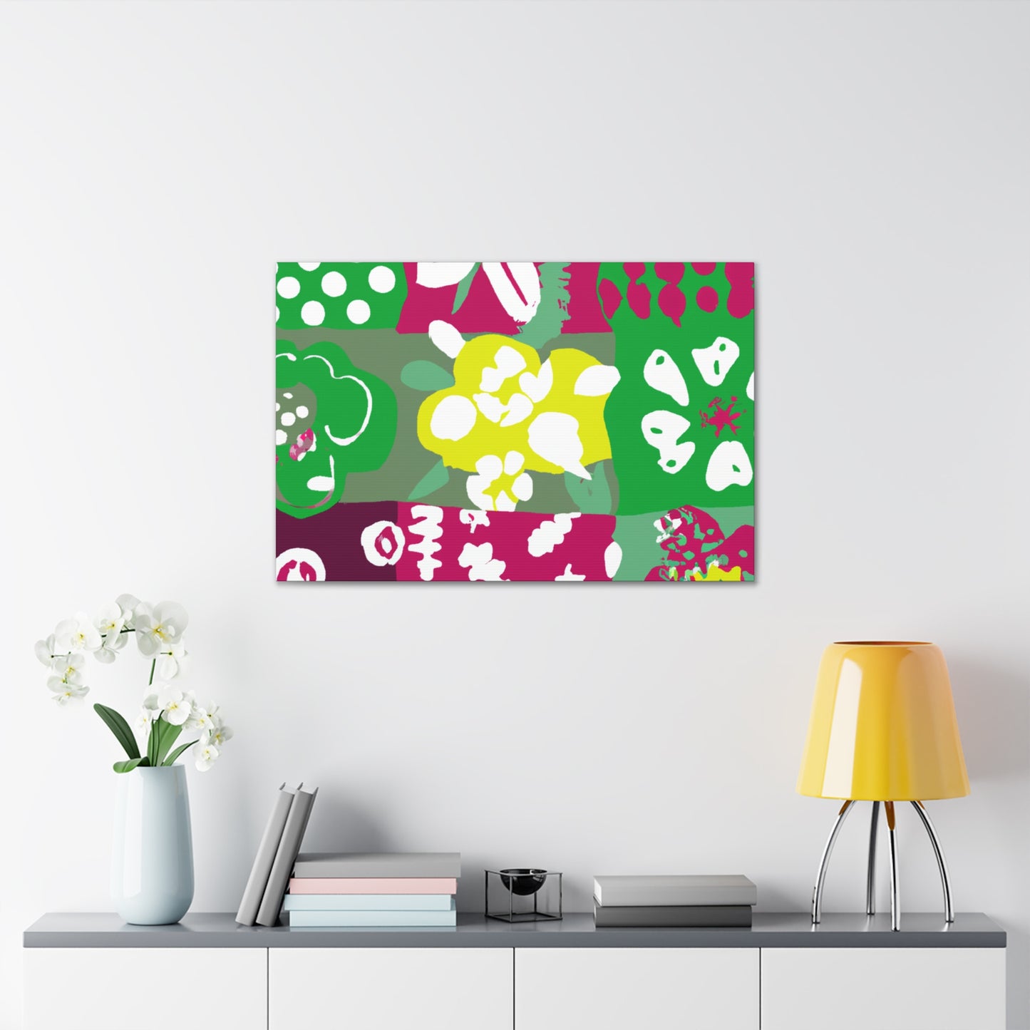 Blossomburst - Floral - Canvas