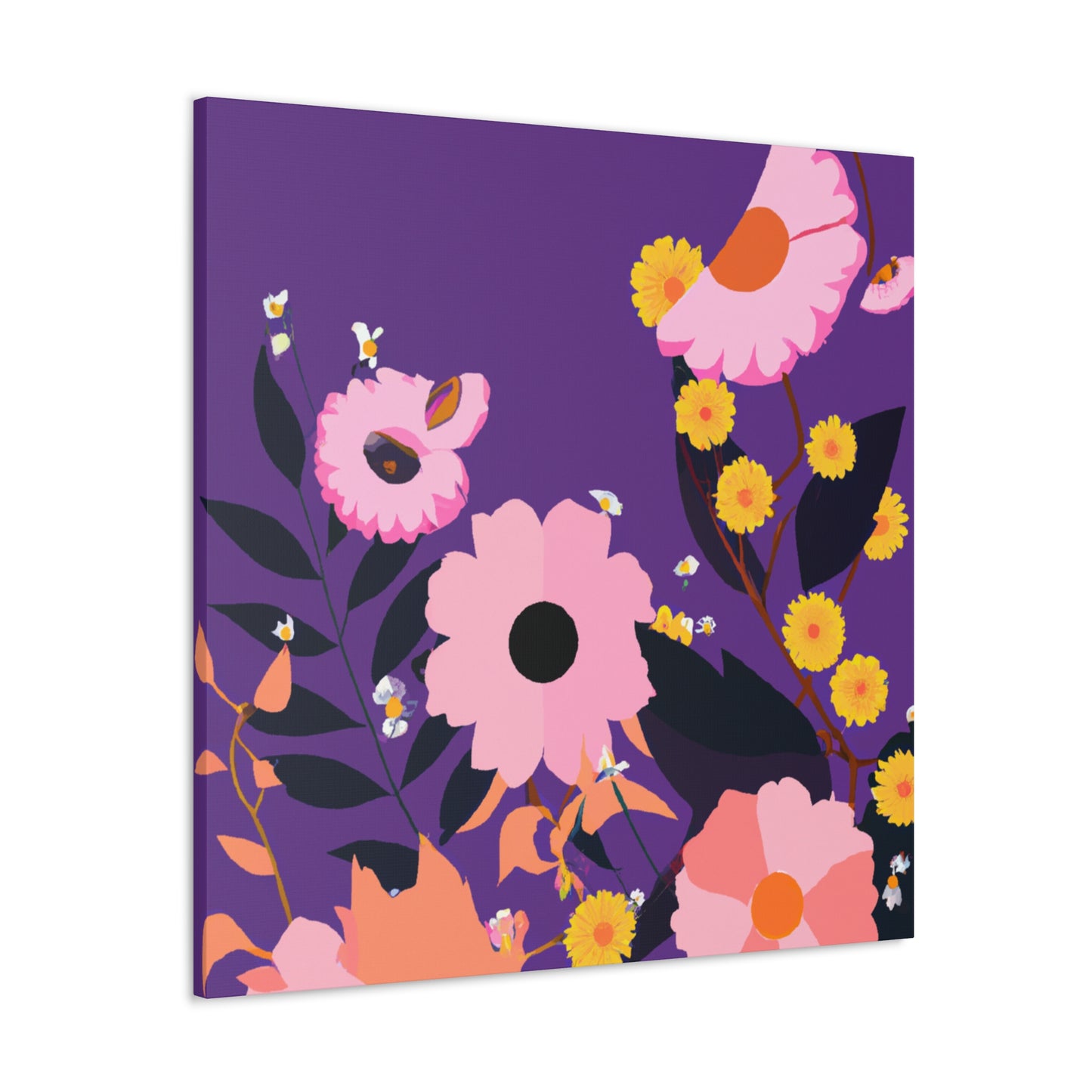 Blossomella - Floral - Canvas