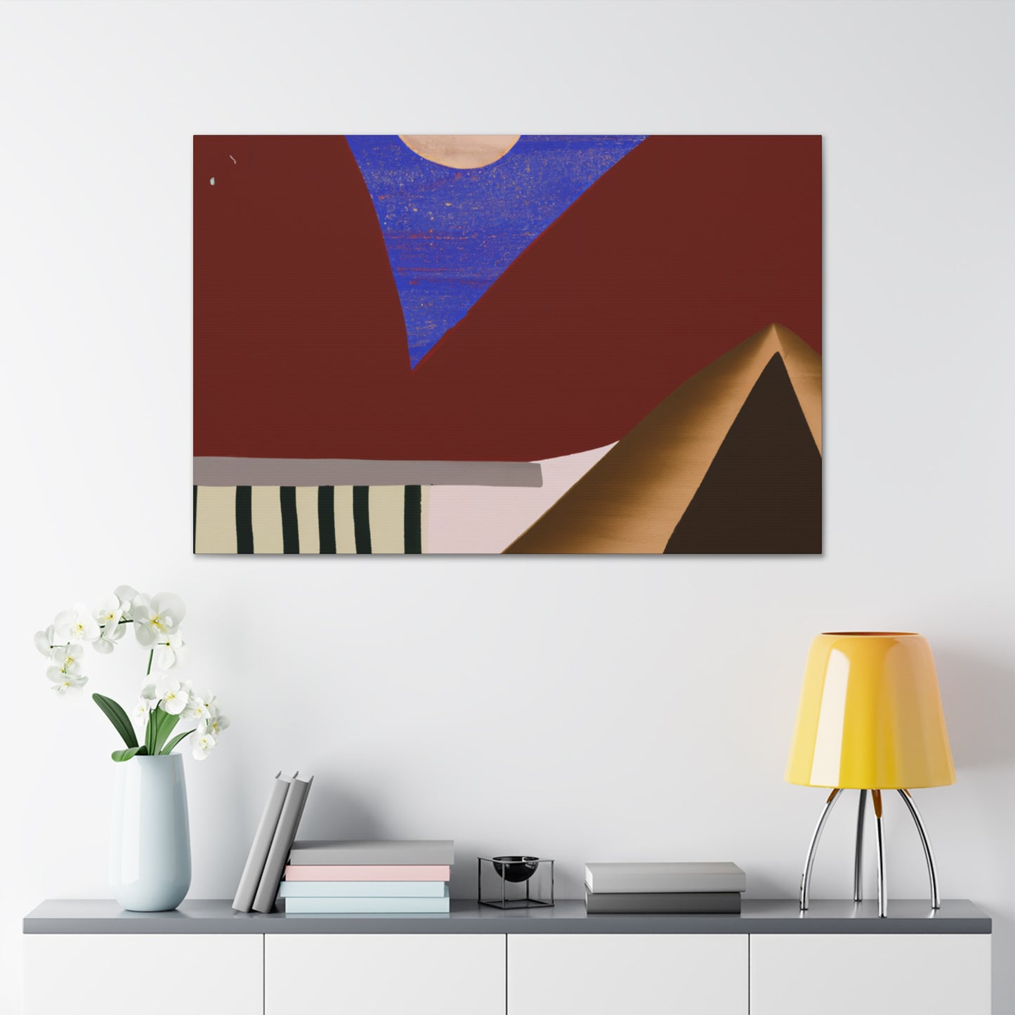 Pyramid Looper - Midcentury Canvas