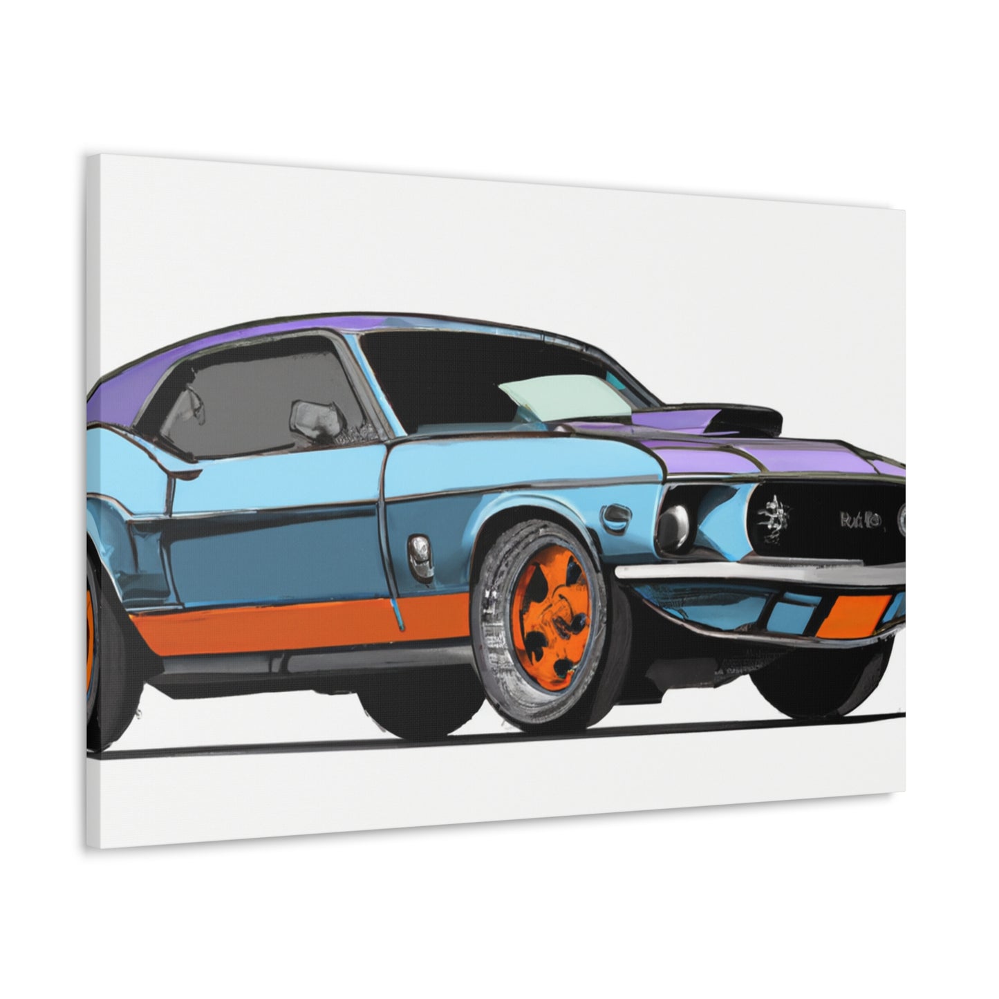 Livin' Wild - Automobile - Canvas