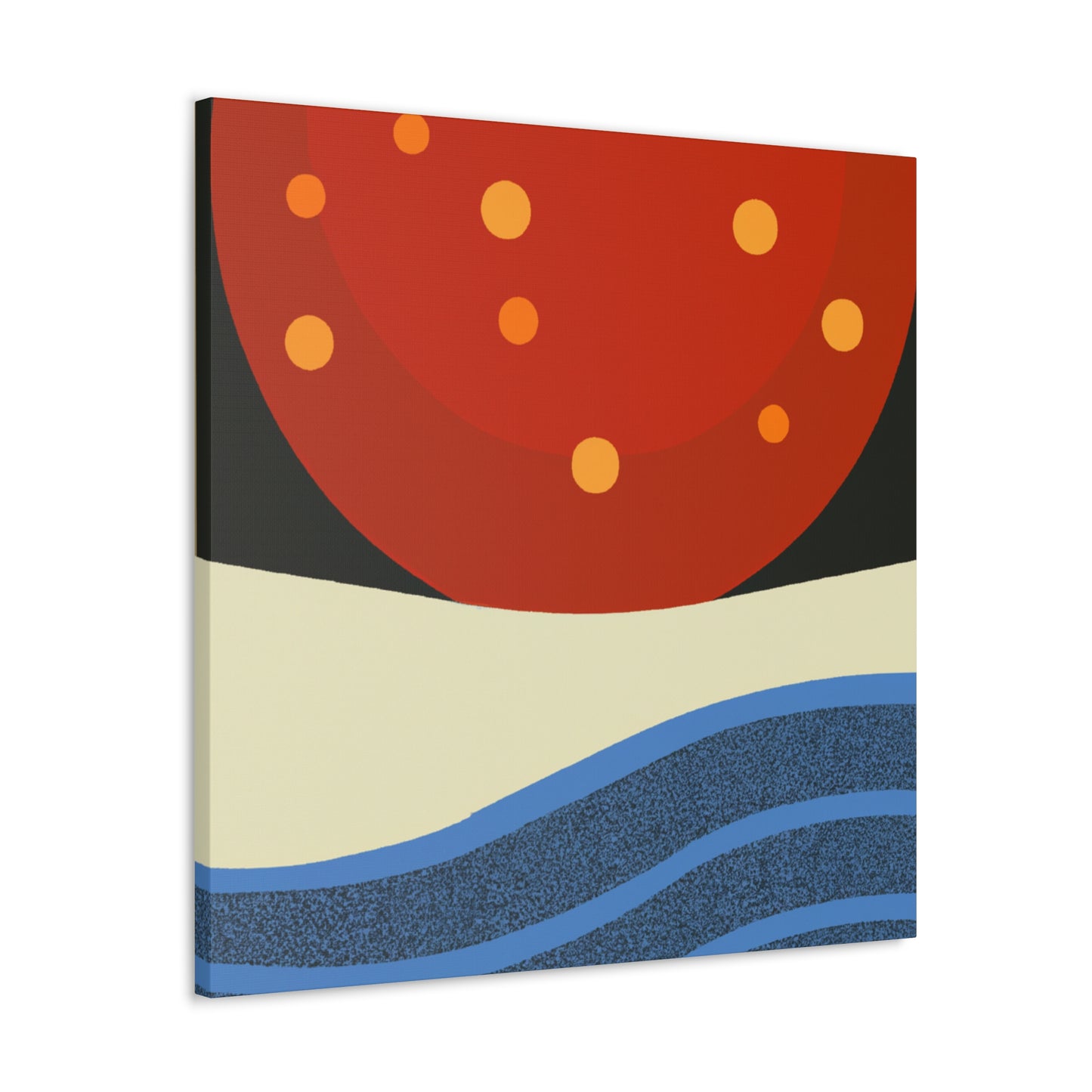 Luminous Vibes - Midcentury - Canvas