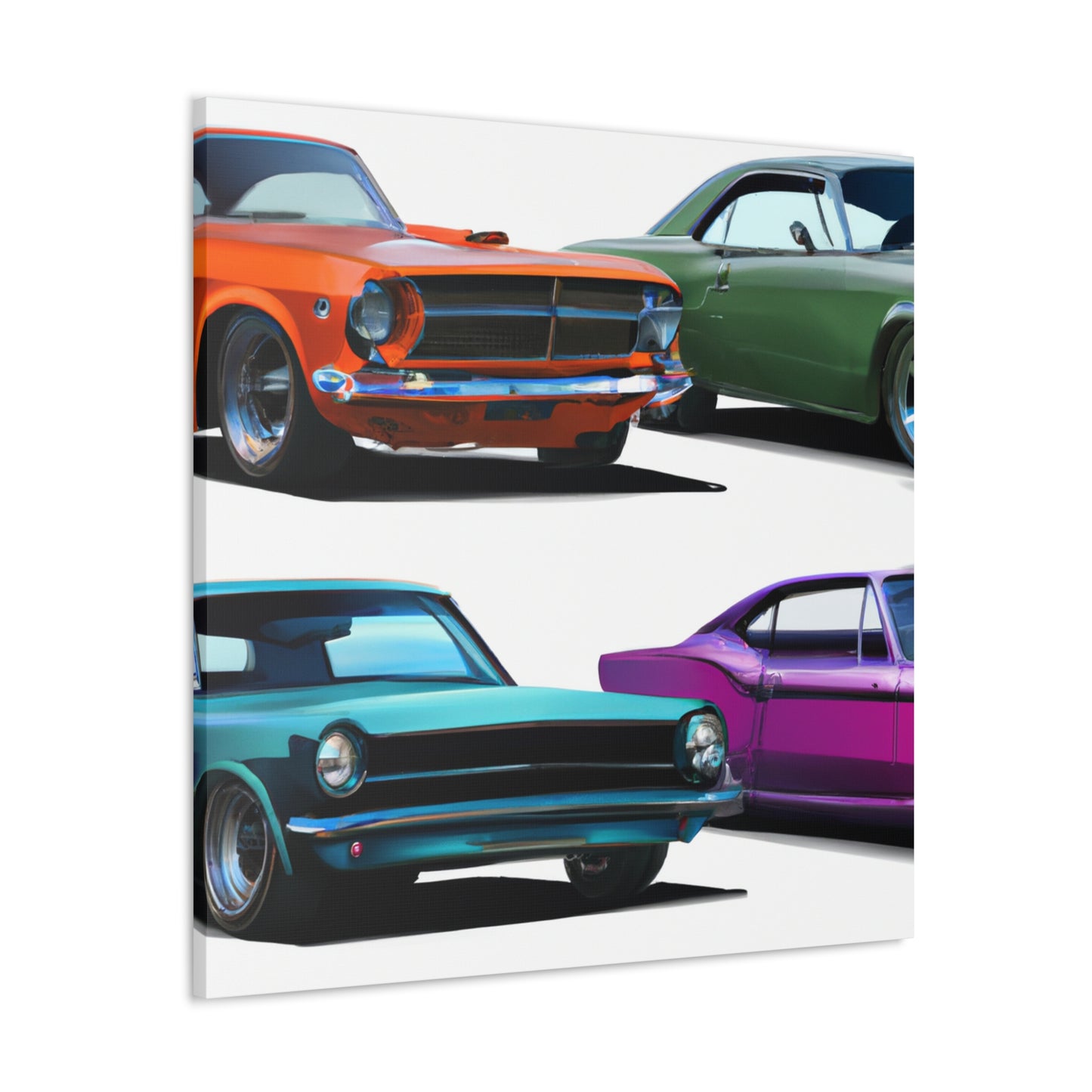 Cherry Bomb - Automobile - Canvas