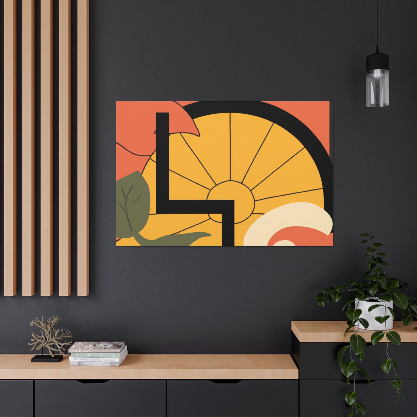 Whisker-Glider - Midcentury Canvas
