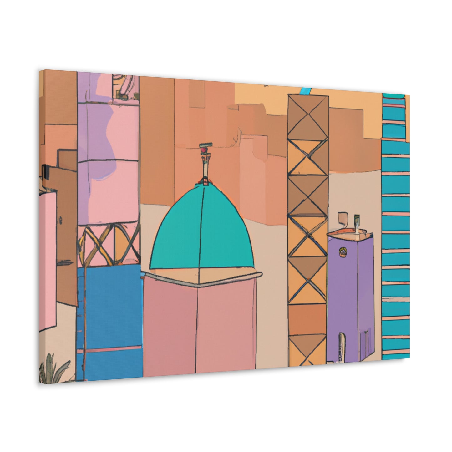 Hamsar - Middle East - Canvas