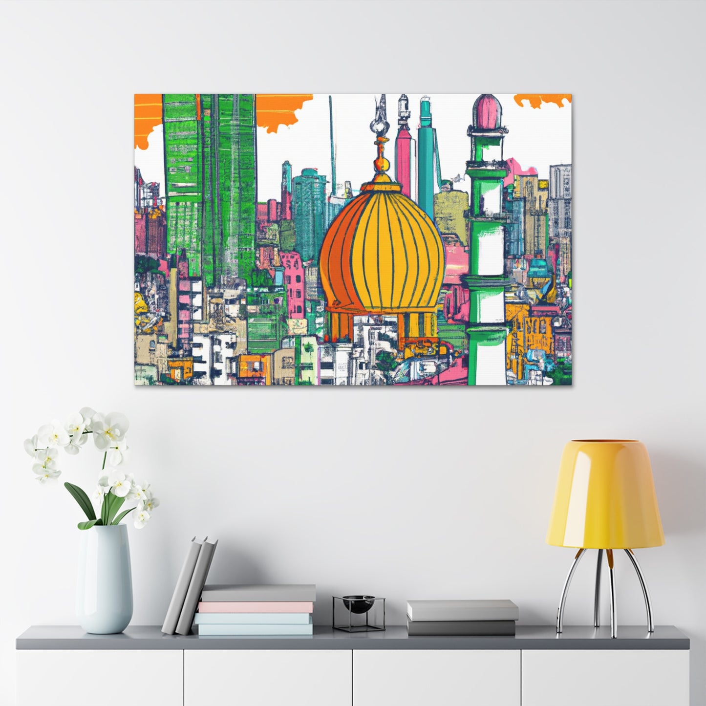 Kashmiri Mystique - Destination India - Canvas