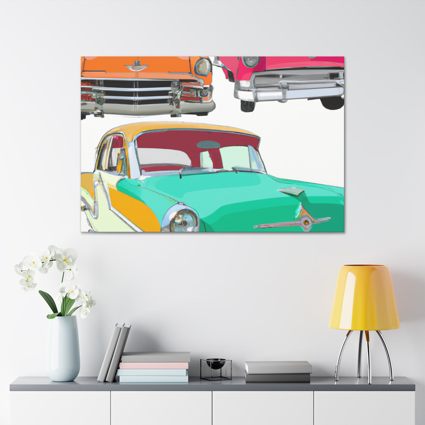 Clunkmobile - Automobile - Canvas