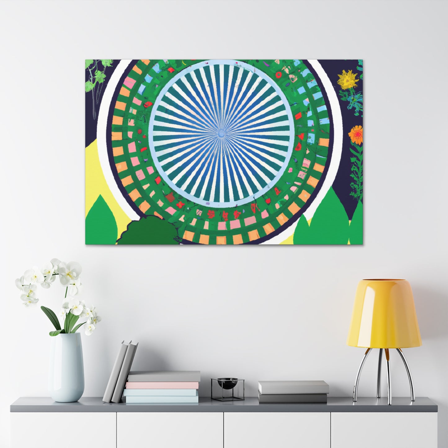 Wildflower Haven - Landscape - Canvas