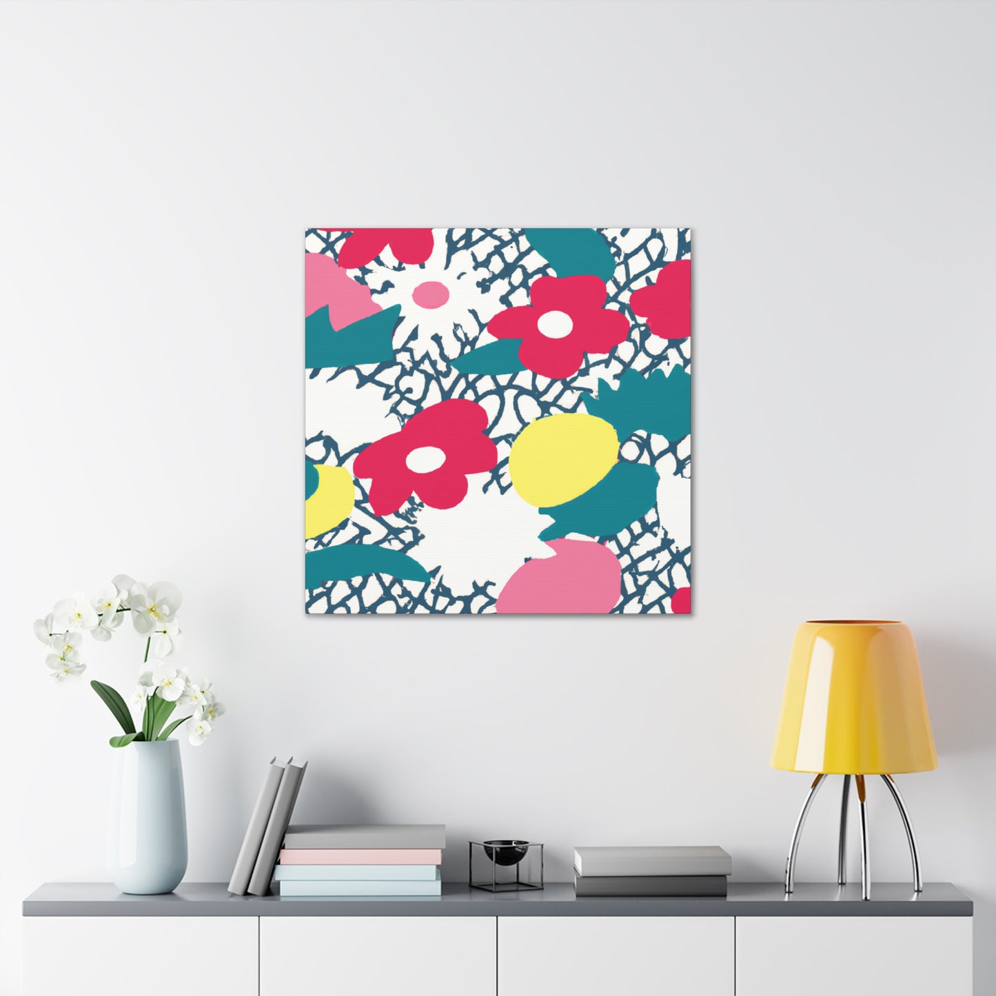 Petalfall - Floral Canvas