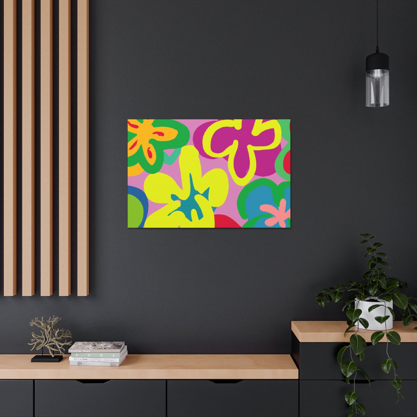 The Petal Perfume: A Fragrance of Floral Serendipity - Canvas