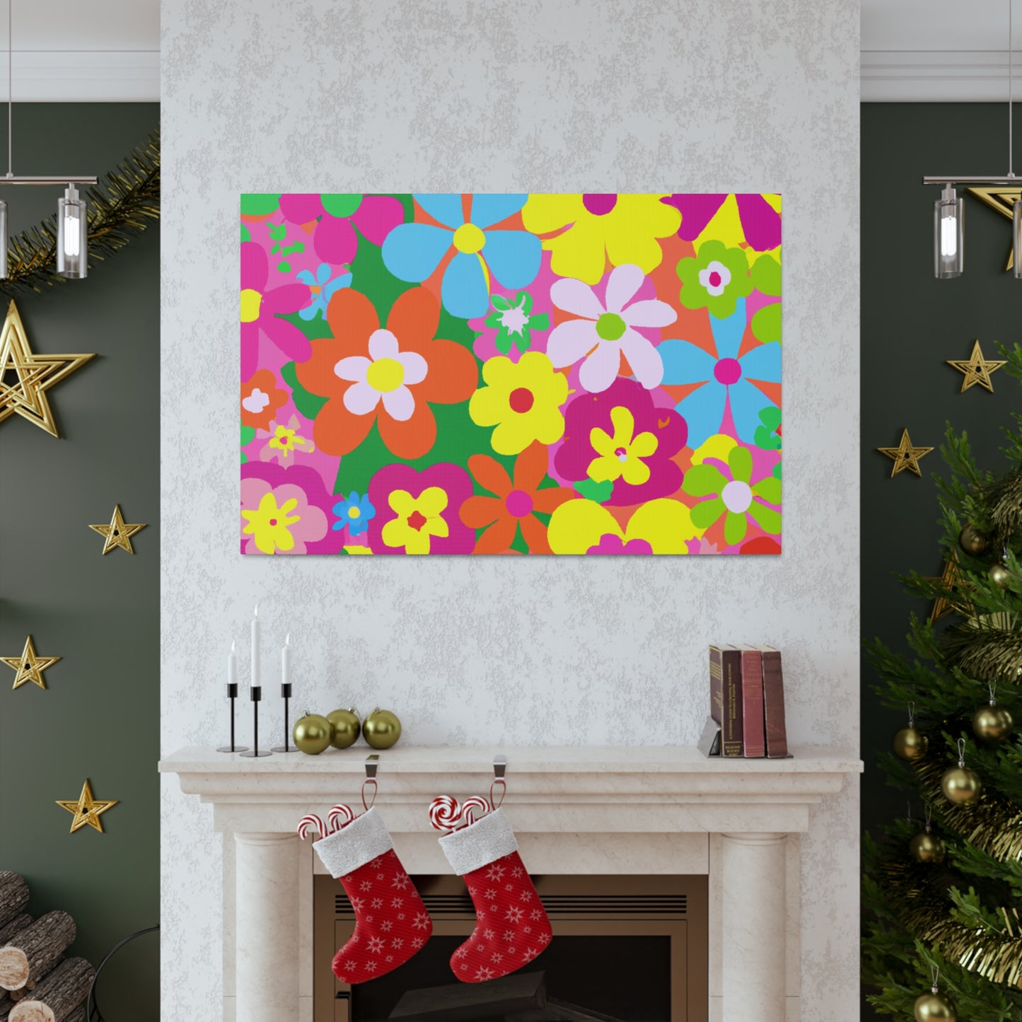 "Creating a Bouquet of Blooms: A Floral Adventure" -Floral Canvas