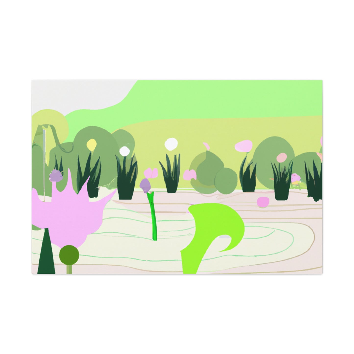 Green Ways - Landscape - Canvas