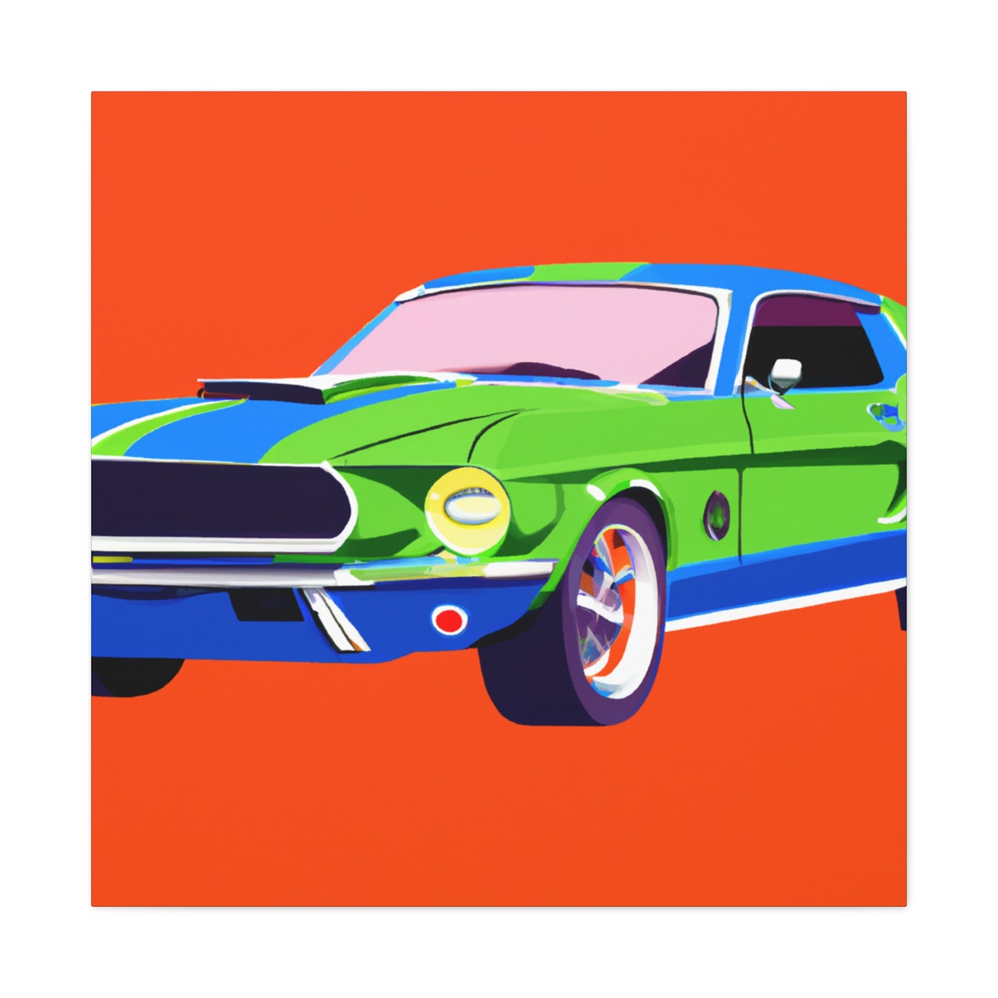 Lightning Express - Automobile - Canvas