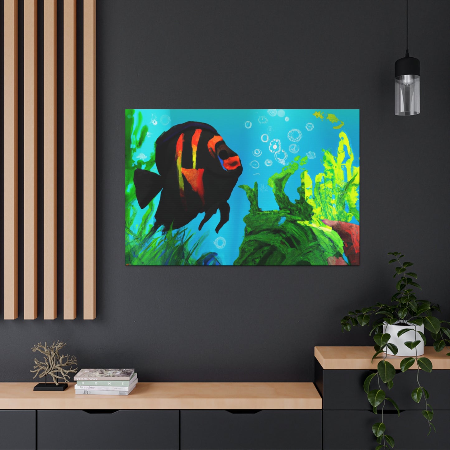 "Crest of the Deep Blue" - Underwater Canvas