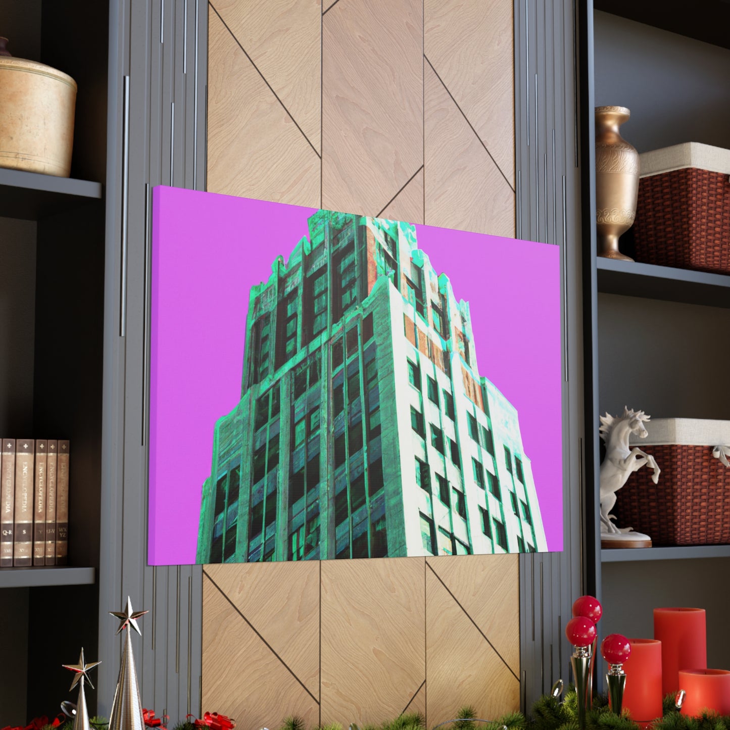 The Prism Palace: A Modern Twist on Art Deco Architecture - Canvas