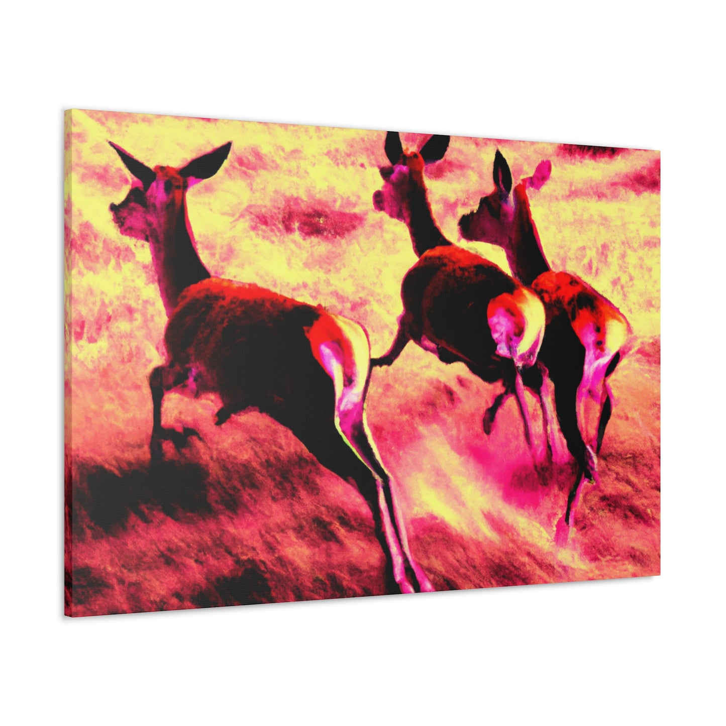 Prancing- Canvas - Wildlife