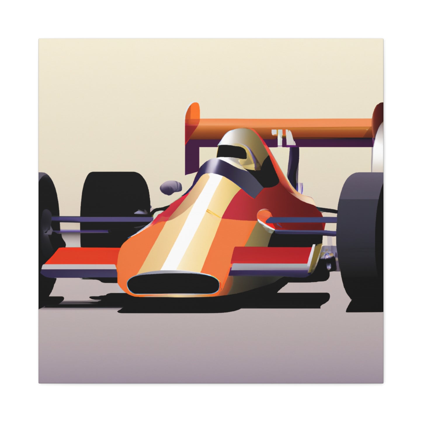 Road Hog - Automobile - Canvas