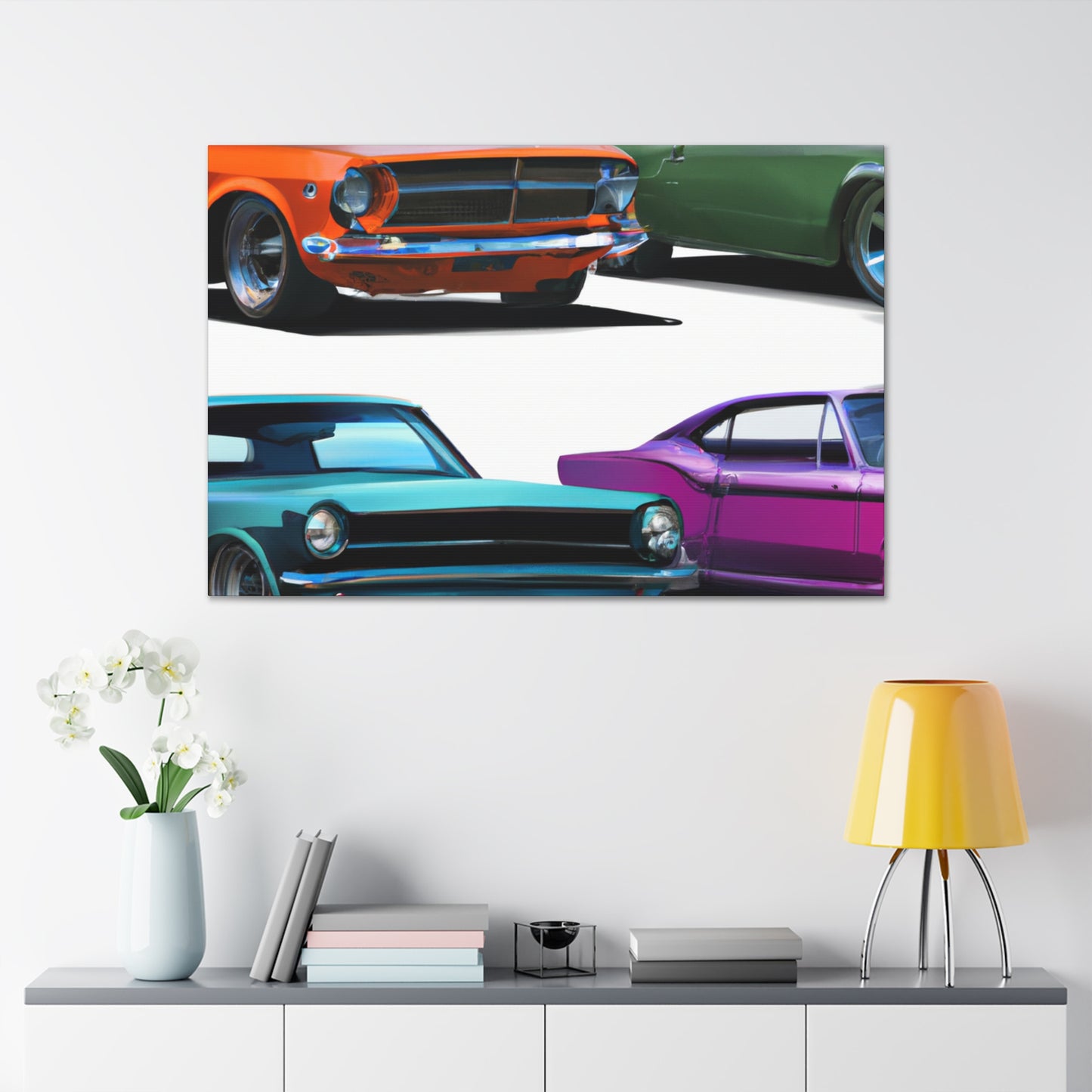 Cherry Bomb - Automobile - Canvas