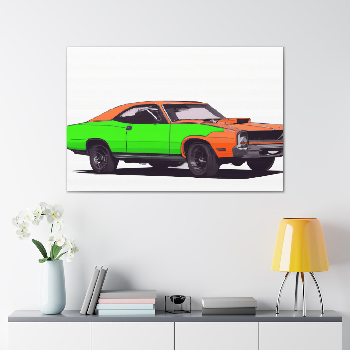 Rusty Impala - Automobile - Canvas