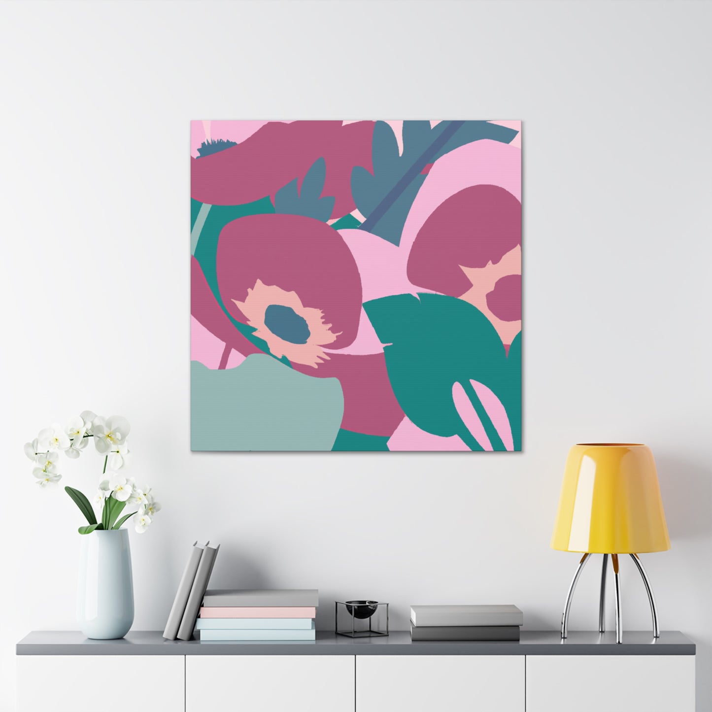 Blossomful - Floral - Canvas