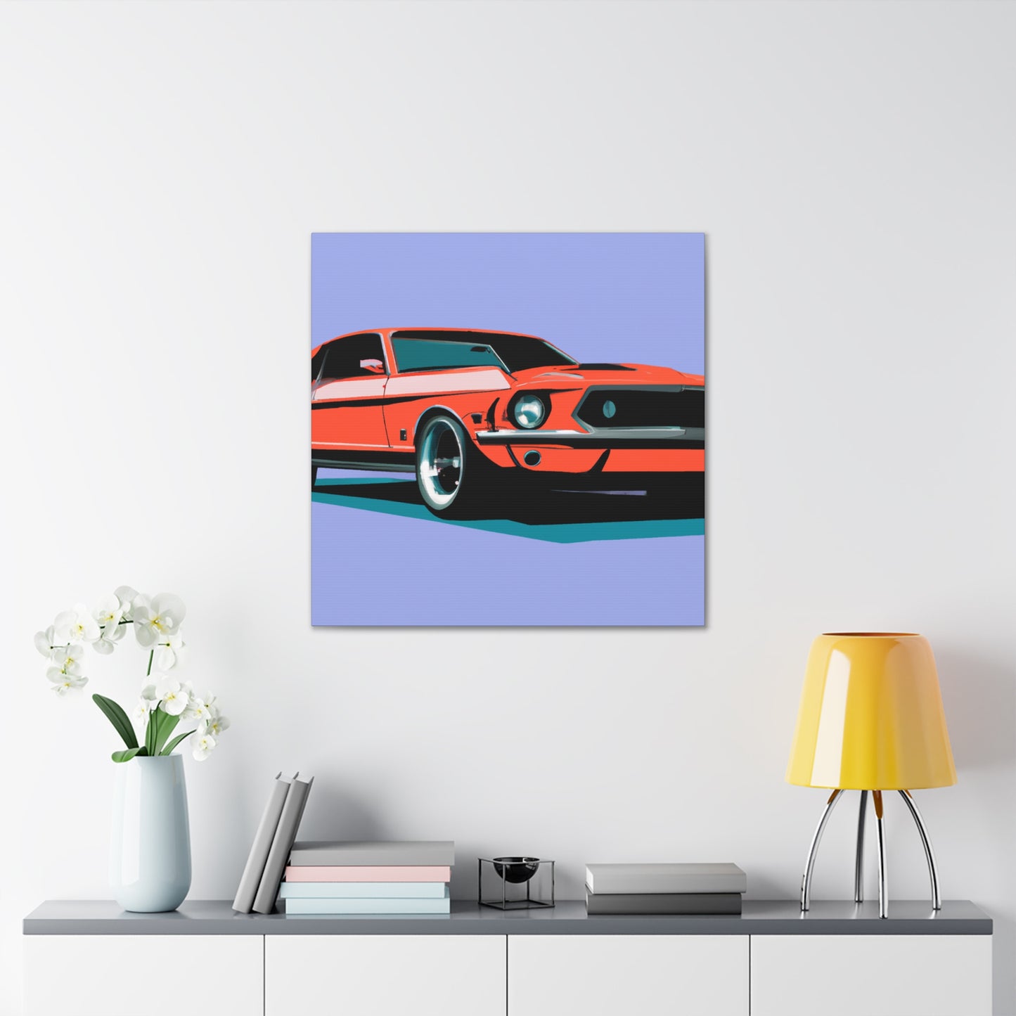 Rumble Rider - Automobile - Canvas