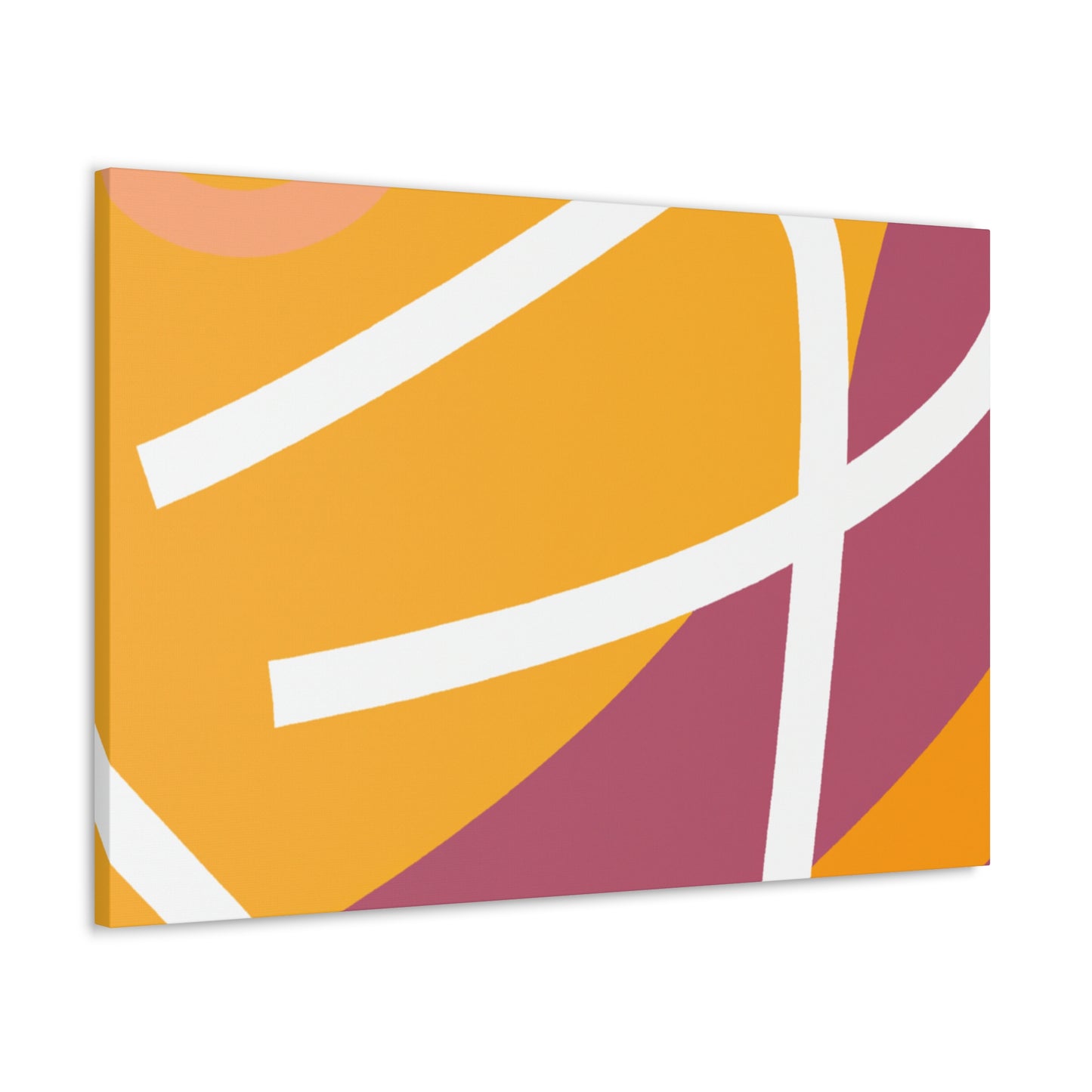 Dreamy Sunburst - Midcentury - Canvas