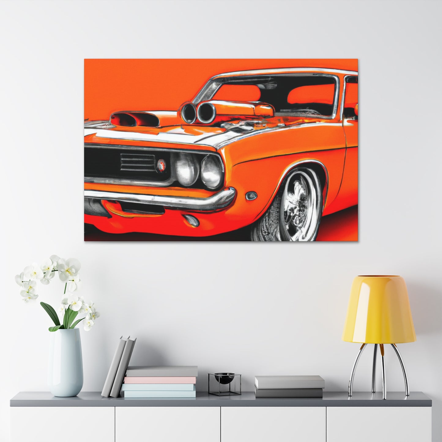 The "Tailgator" - Automobile - Canvas