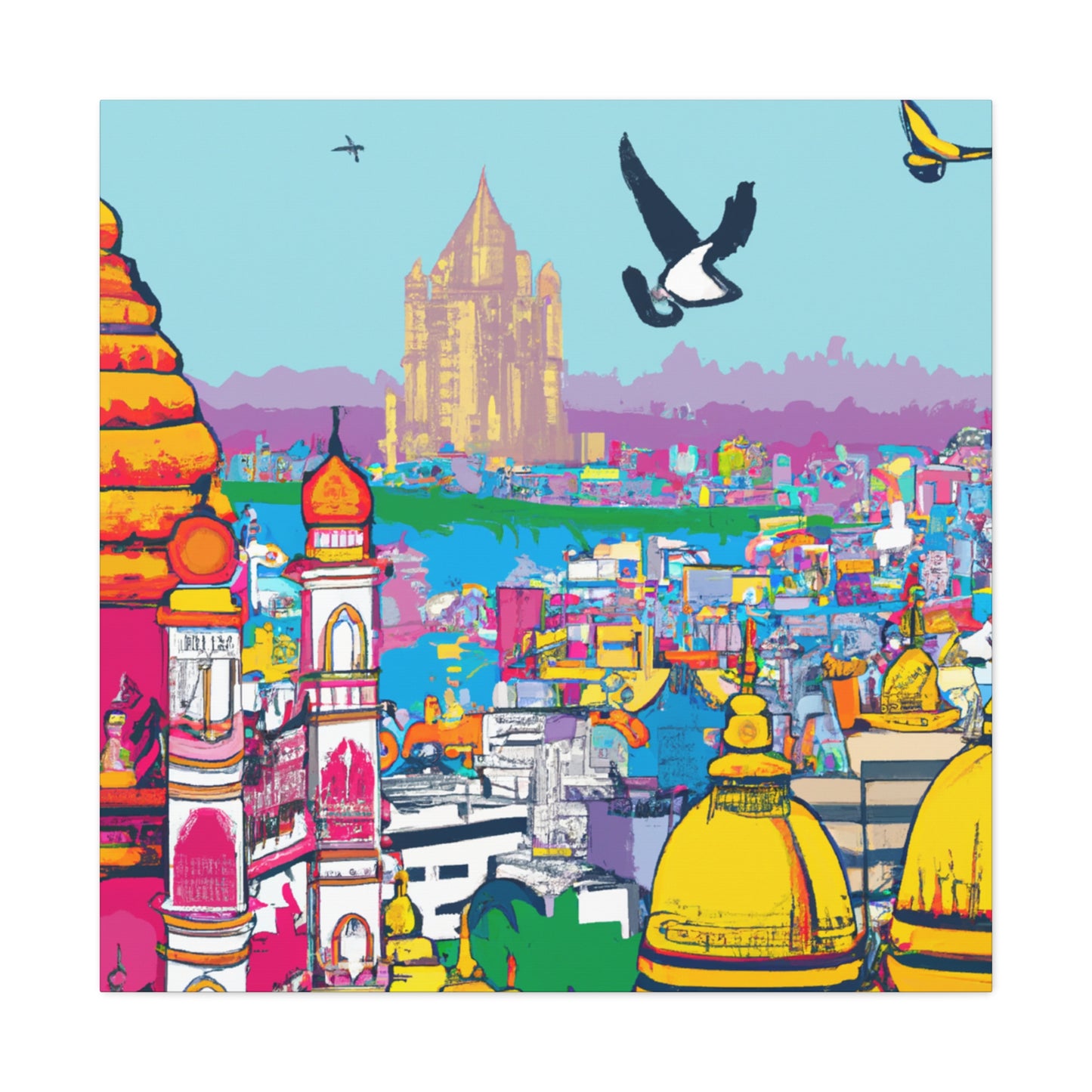 Bollywood Magic - Destination India - Canvas